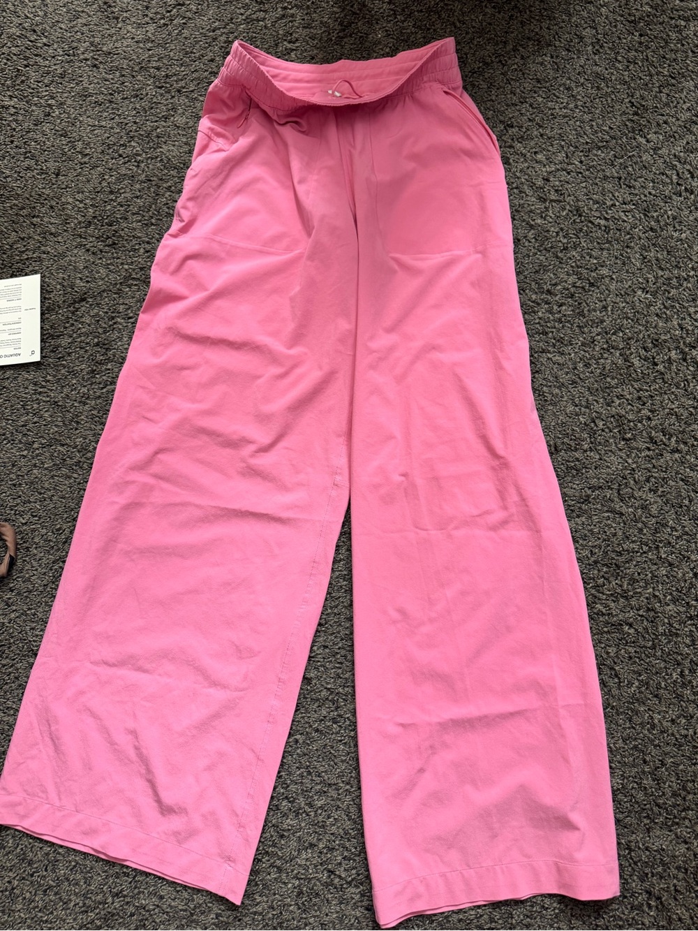 lululemon Swift Wide-Leg Mid-Rise Pant Square Dot size 4